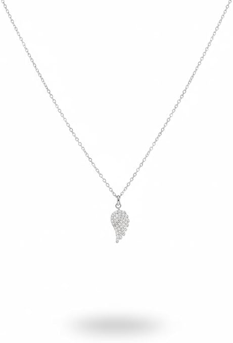 Diamond Wing Necklace