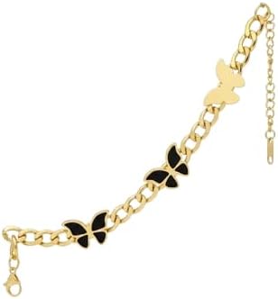 Elegant Butterfly Bracelet - Stainless Steel