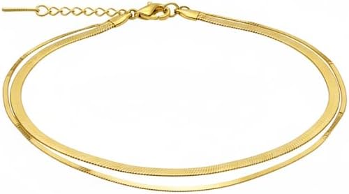 Elegant Gold Anklet with Unique Design