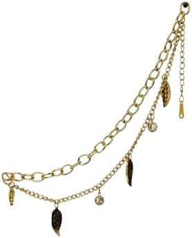 Elegant Gold Leaves Bracelet