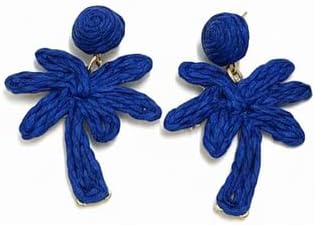 Chic Palm Tree Earrings - Elegant Women's Accessories