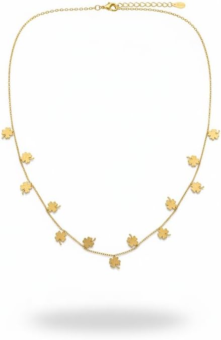 Elegant Clover Flowers Necklace