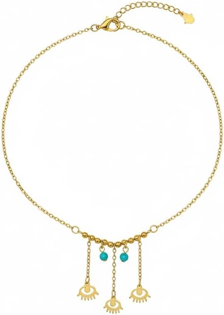 Elegant Eye-Shaped Anklet