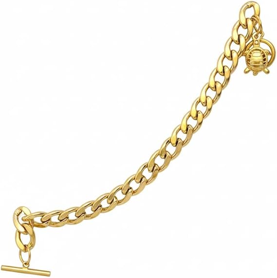 Elegant Gold Bracelet with Unique Design