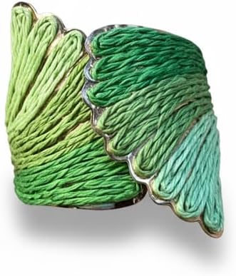 Elegant Green Leaf Bracelet
