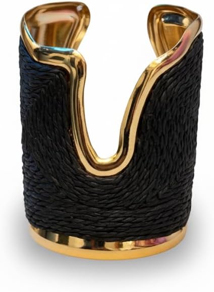 Black and Gold Bracelet