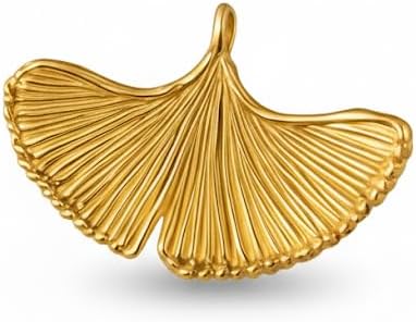 Golden Ginkgo Leaf Ring