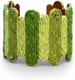 Woven Green Bracelet