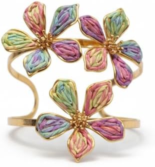 Colorful Flowers Bracelet