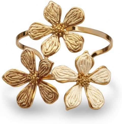 Elegant Flowers Bracelet