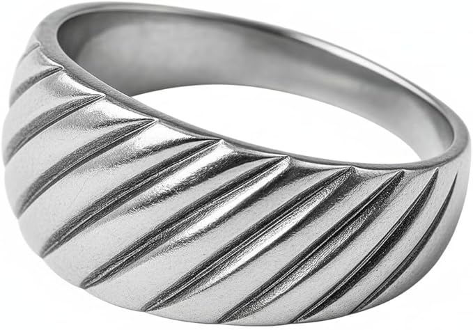 Stylish Stainless Steel Ring