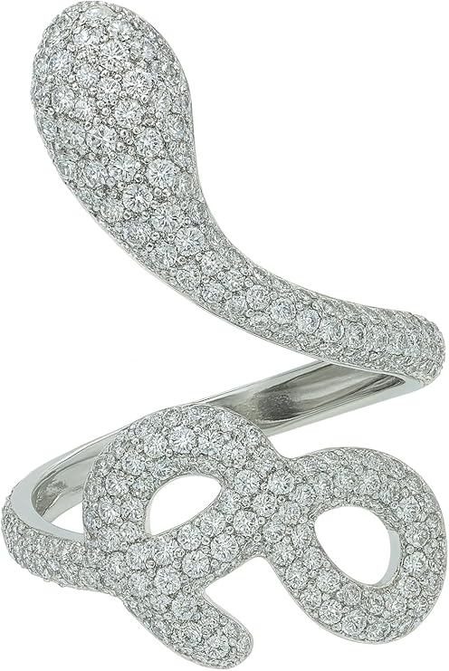 Stylish Snake Ring Stainless Steel