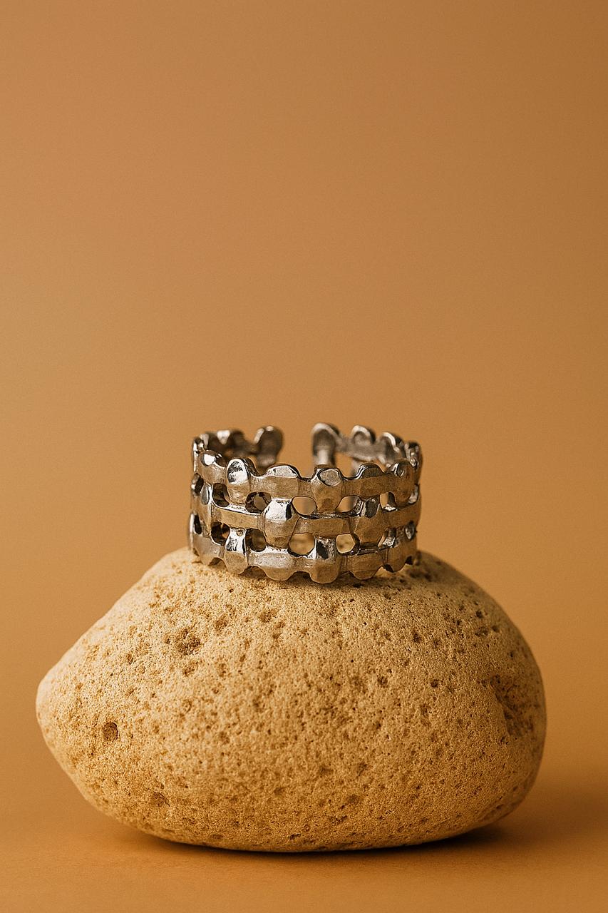 Elegant Stainless Steel Ring