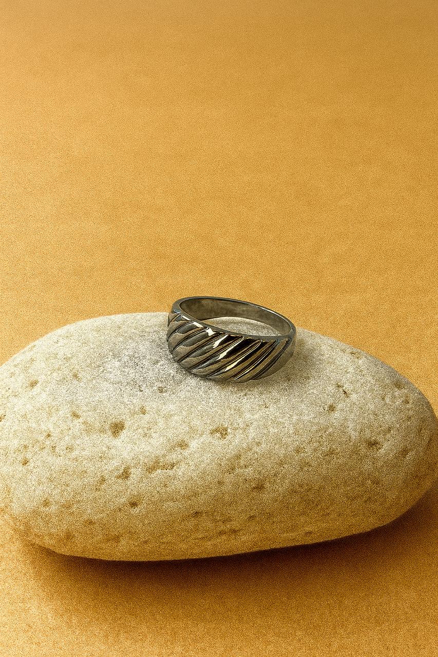 Stylish Stainless Steel Ring