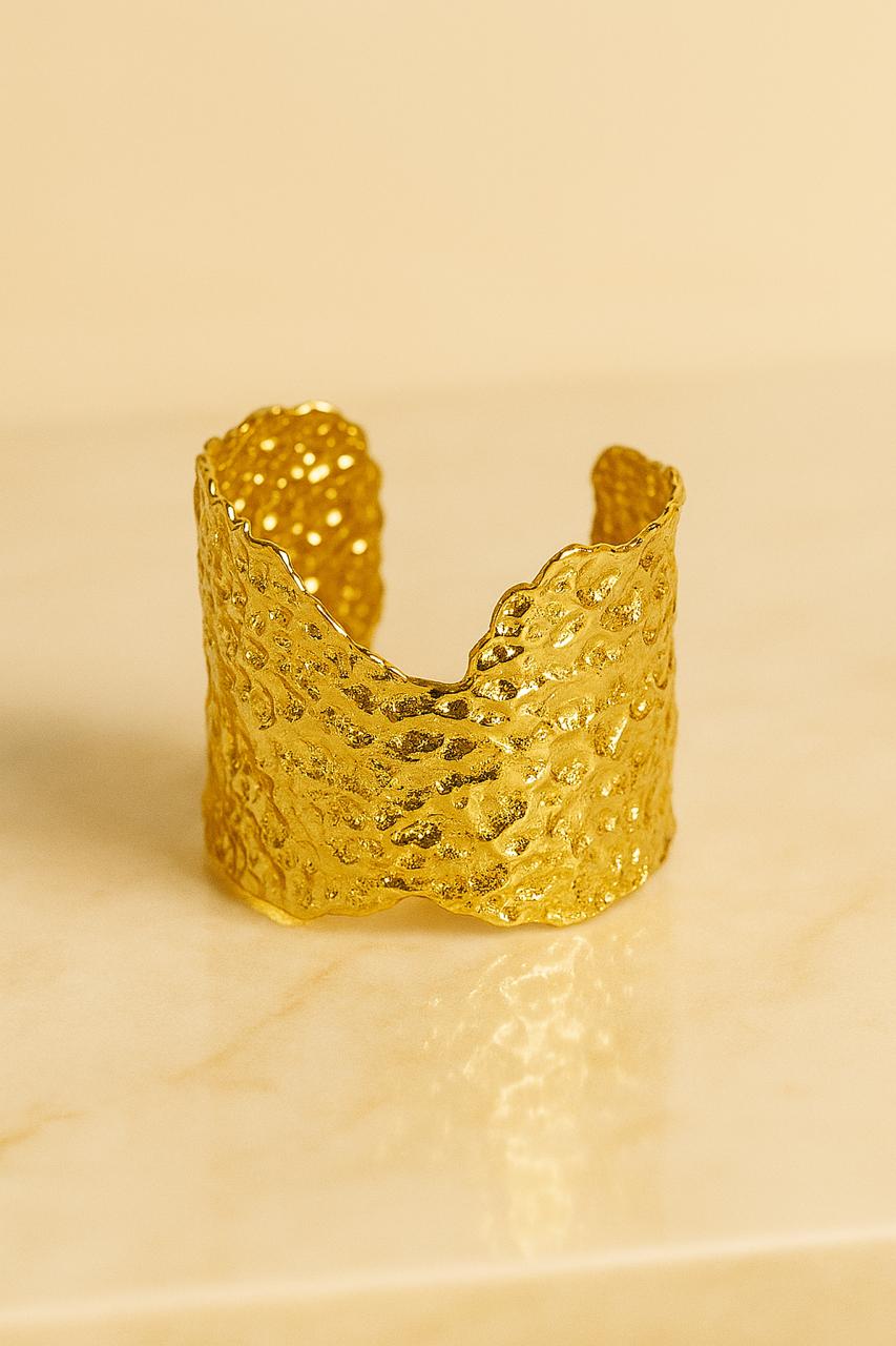 Gold Bracelet with Unique Design