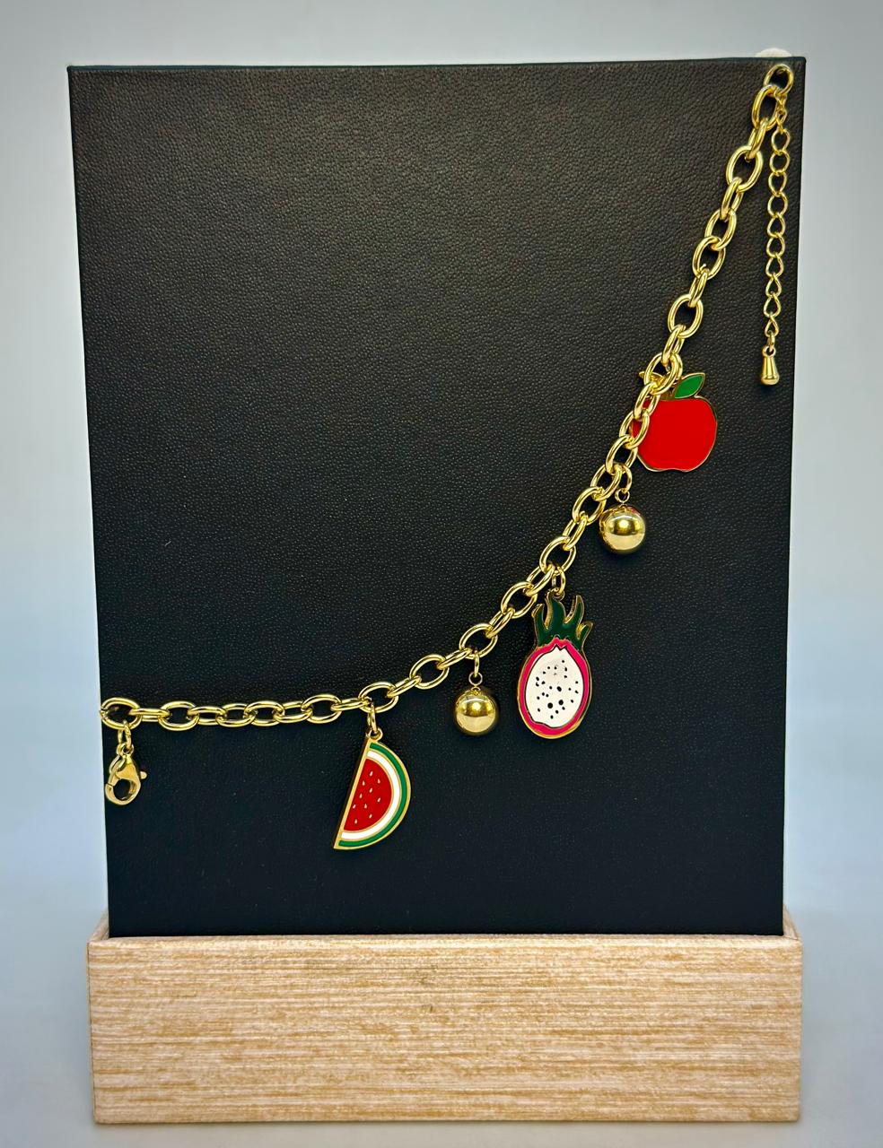 Golden Fruits Bracelet