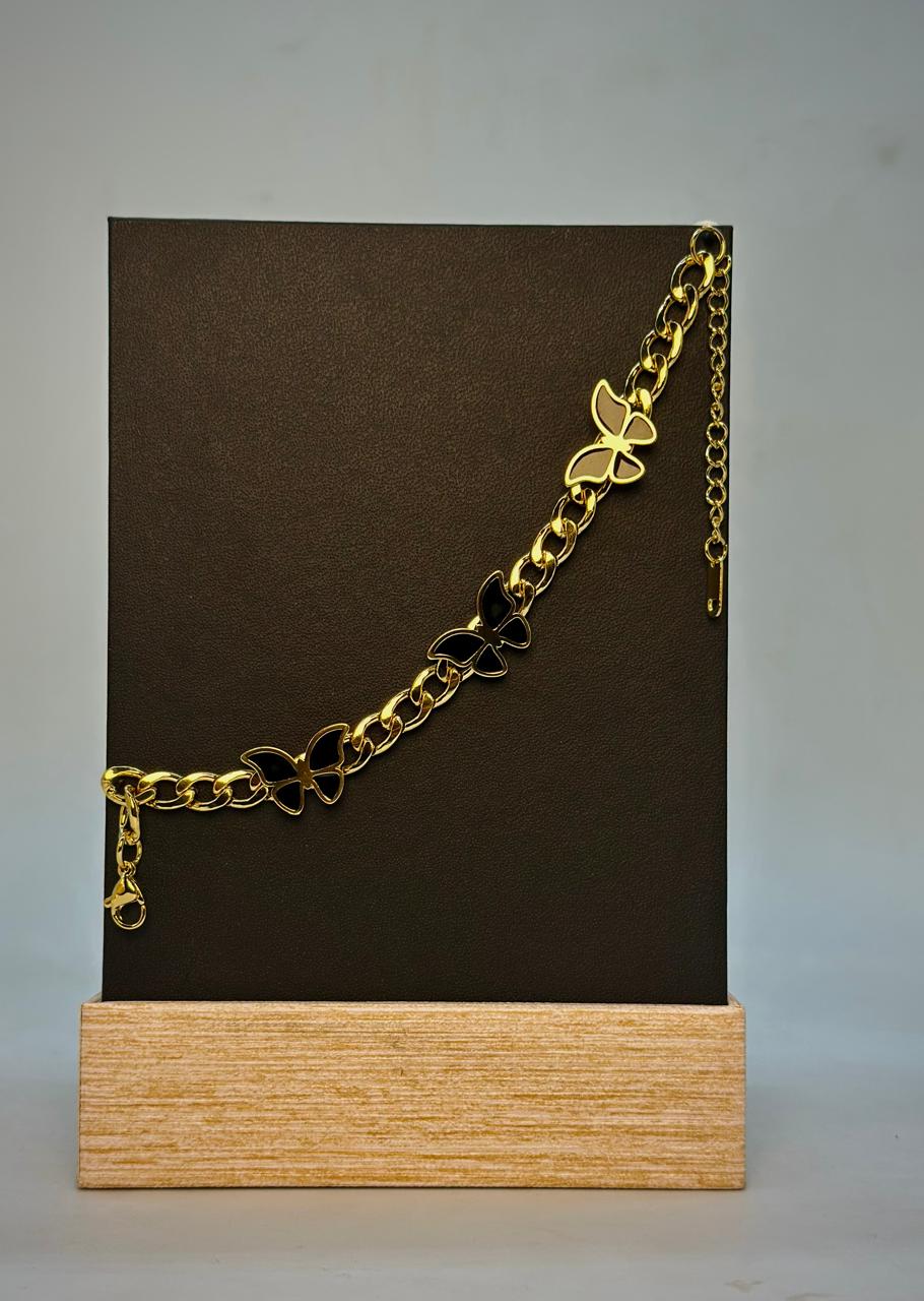 Elegant Butterfly Bracelet - Stainless Steel