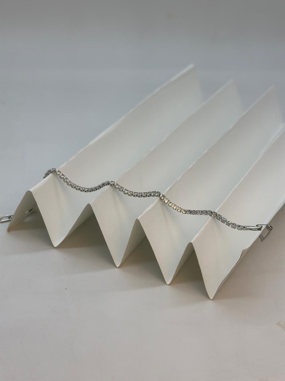 Elegant CZ Tennis Bracelet