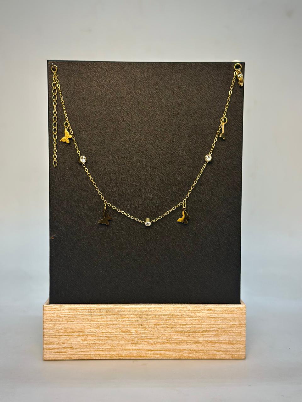 Elegant Butterfly Anklet