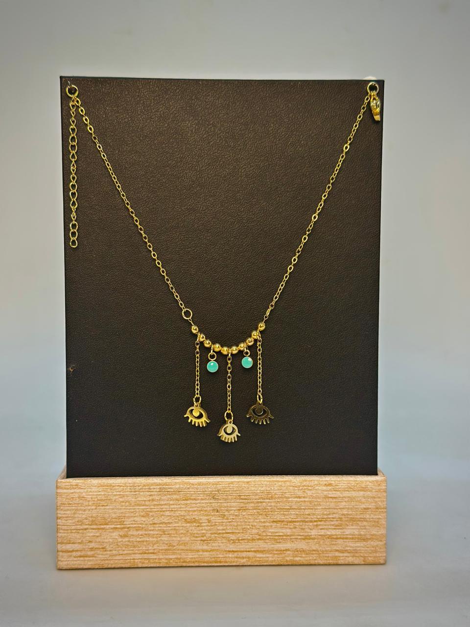 Elegant Eye-Shaped Anklet