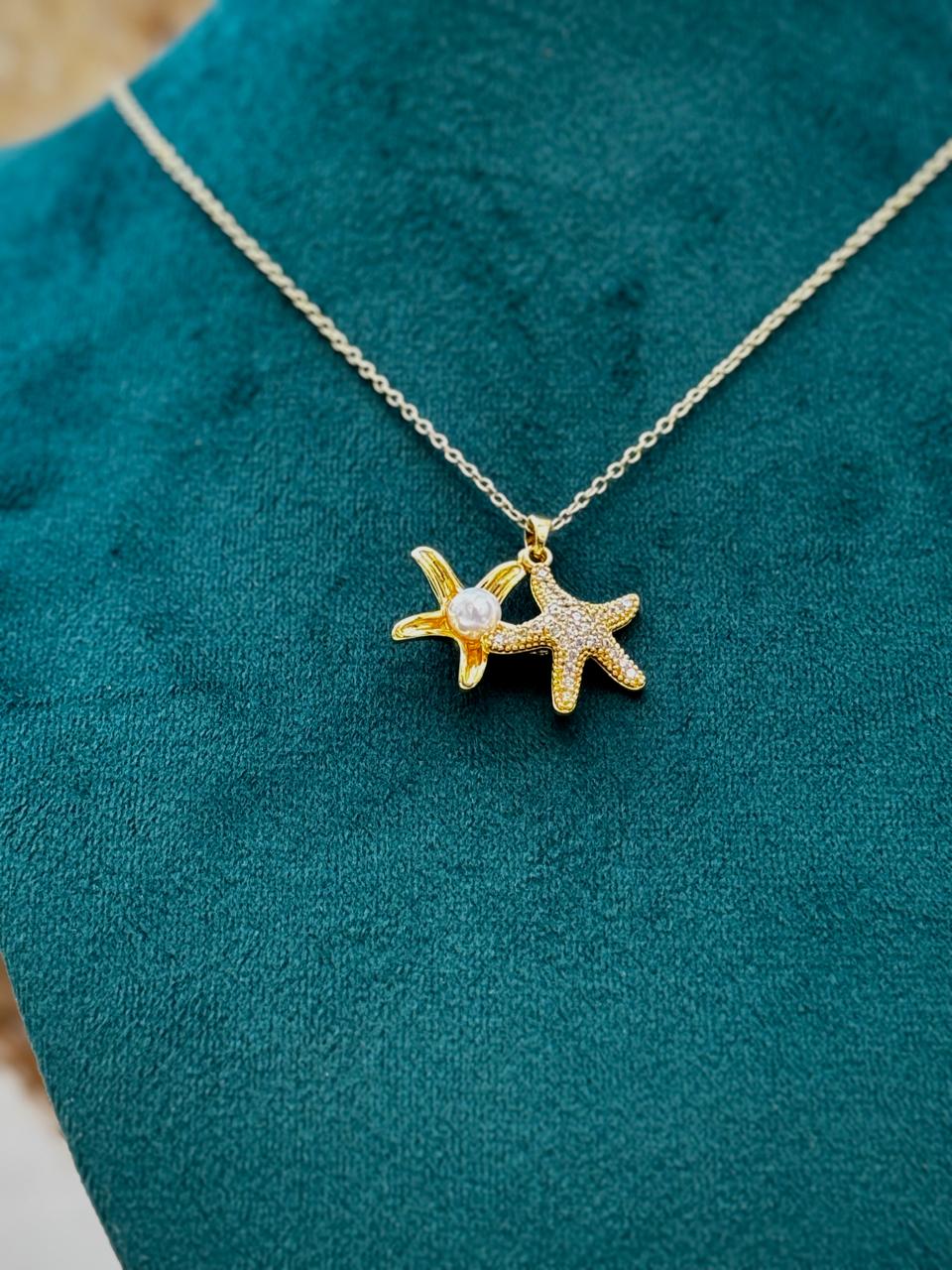 Elegant Starfish Necklace