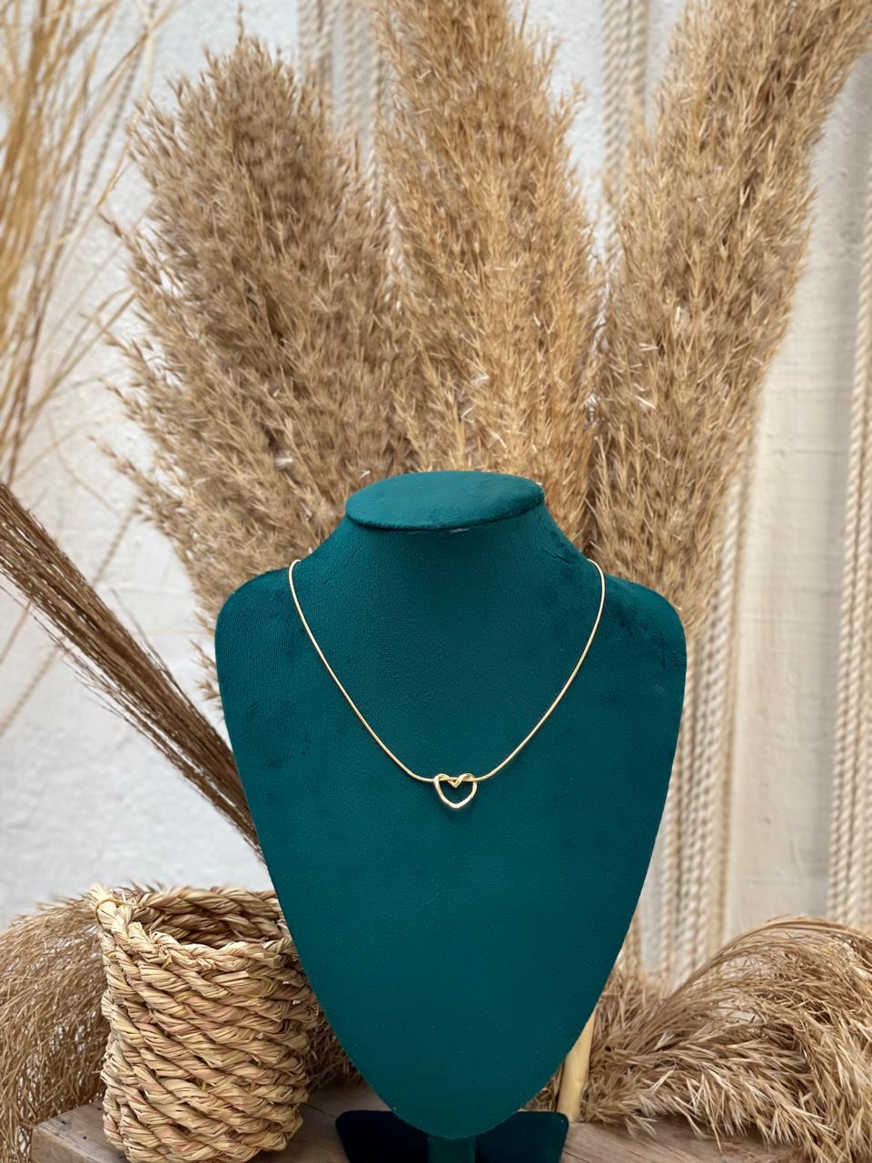 Golden Heart Necklace