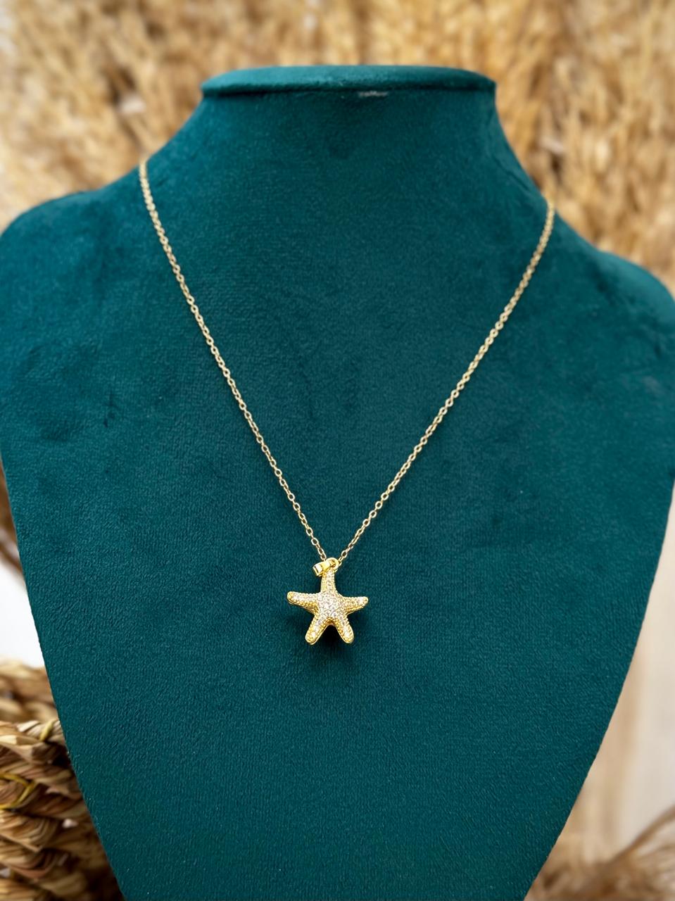 Elegant Starfish Necklace
