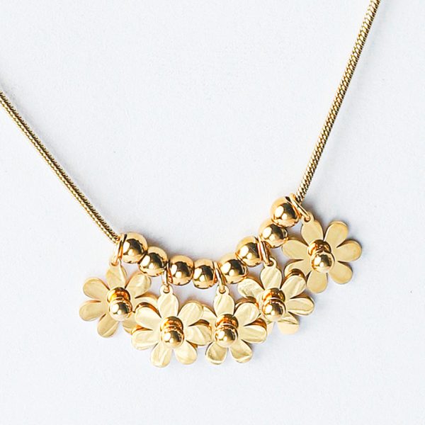 Golden Blossom Necklace