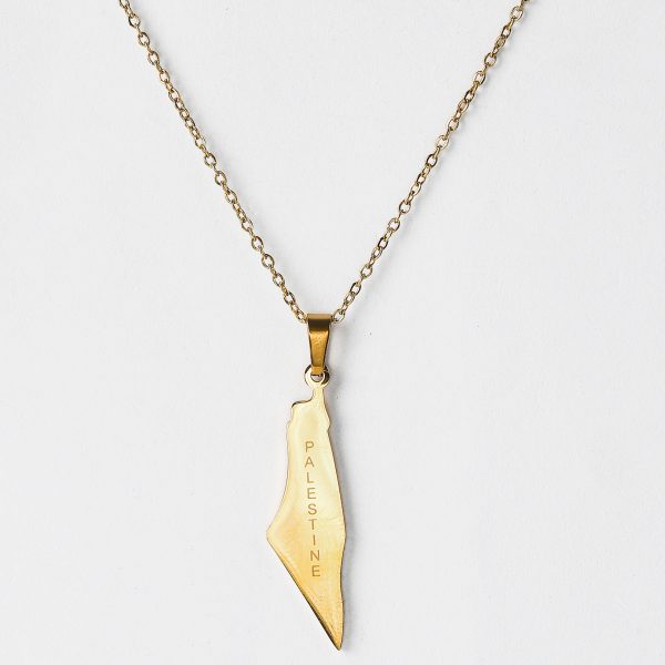 Necklace in the shape of the Palestinian state - Image 2