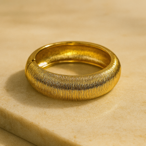 Gold Mood Chunky Bangle