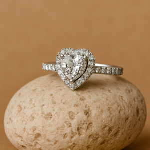 Silver Heart Ring