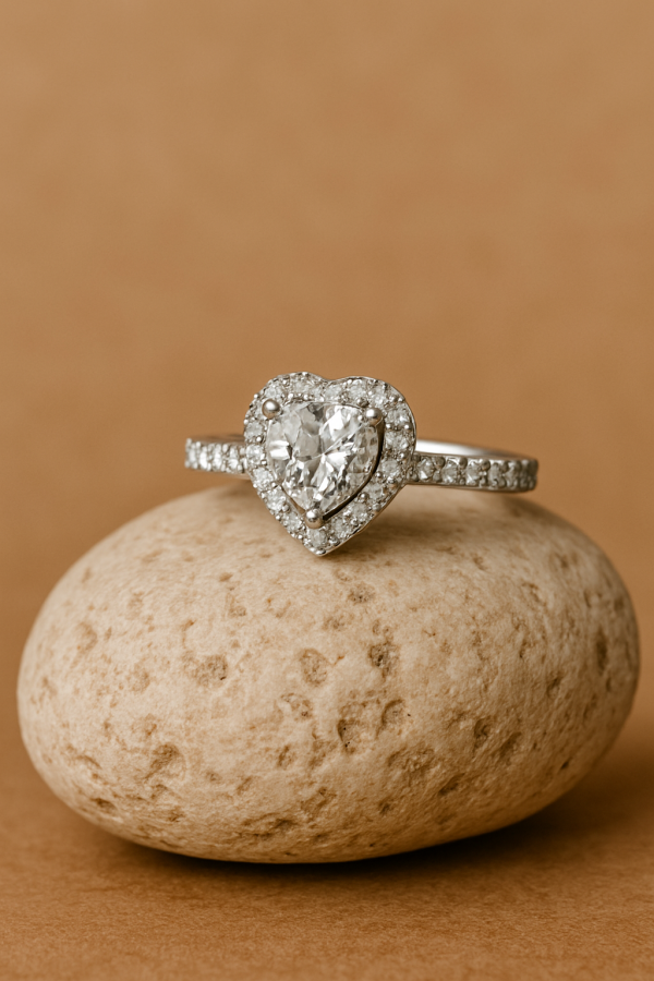 Silver Heart Ring