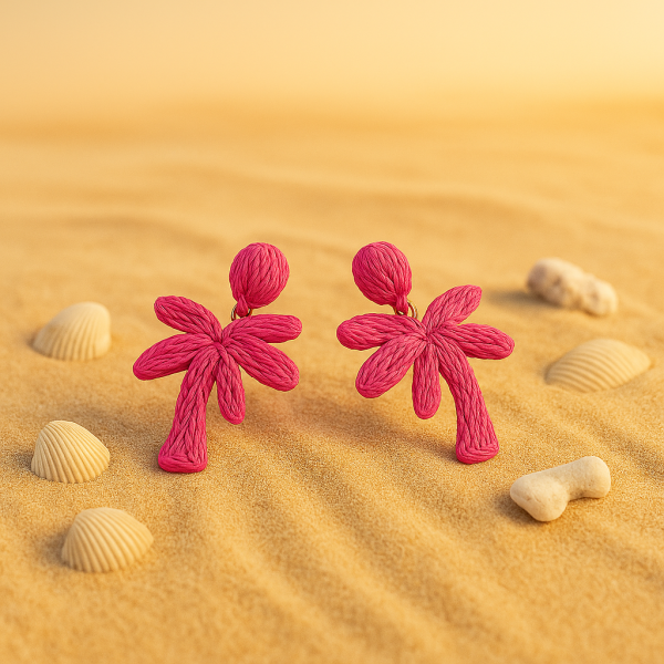 Palm Tree Earrings - Image 2