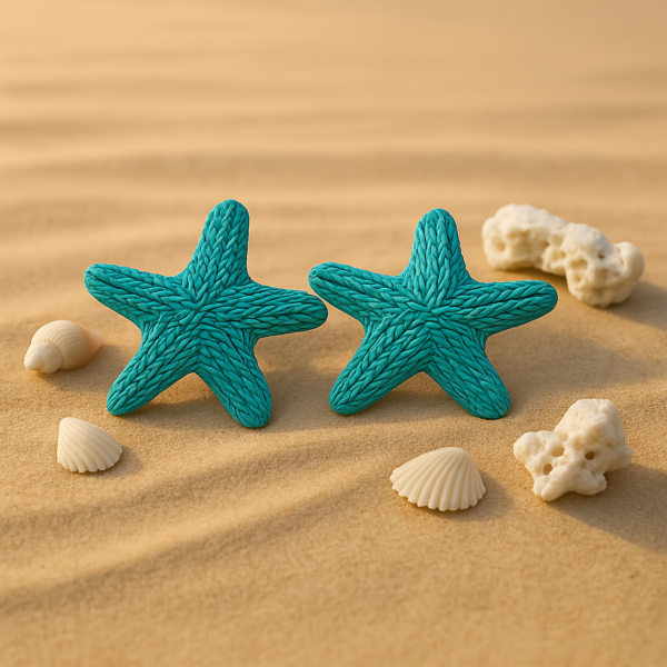 Star Fish Earrings - Image 2