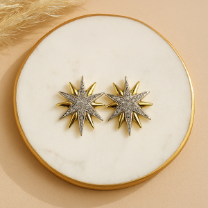 Gold Flick Earrings