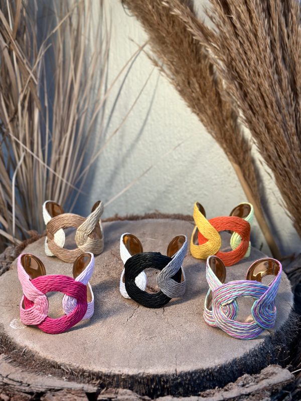 Tide Links Chunky Bangle