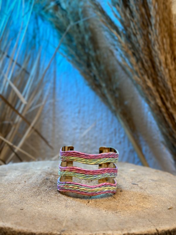 Coastal Trio Chunky Bangle - Image 4