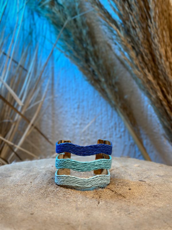 Coastal Trio Chunky Bangle - Image 3